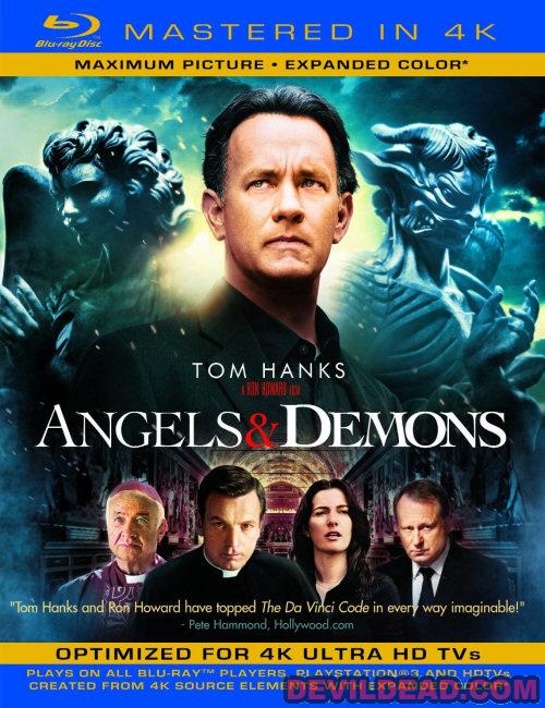ANGELS & DEMONS Blu-ray Zone 0 (USA) 