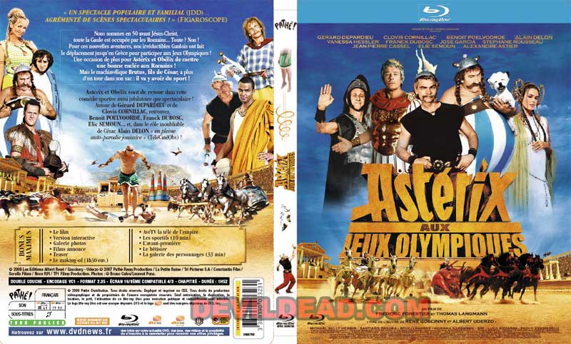 ASTERIX AUX JEUX OLYMPIQUES Blu-ray Zone B (France) 