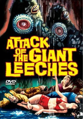 ATTACK OF THE GIANT LEECHES DVD Zone 1 (USA) 