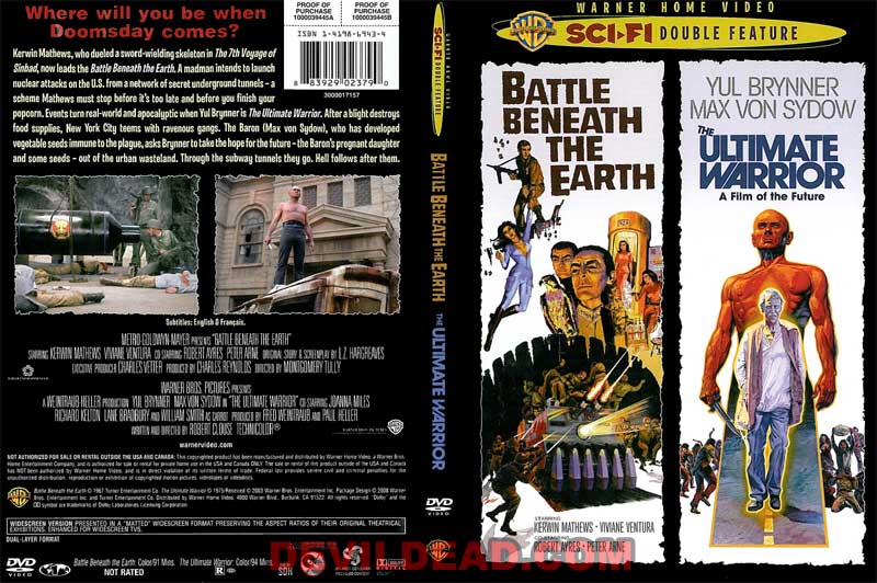BATTLE BENEATH THE EARTH DVD Zone 1 (USA) 