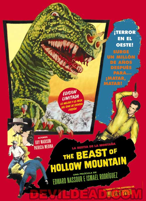 THE BEAST OF HOLLOW MOUNTAIN DVD Zone 2 (Espagne) 