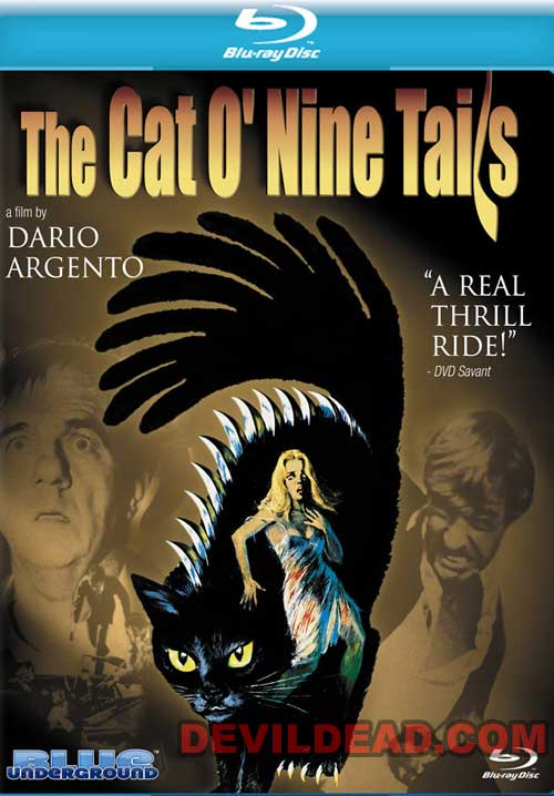IL GATTO A NOVE CODE Blu-ray Zone 0 (USA)