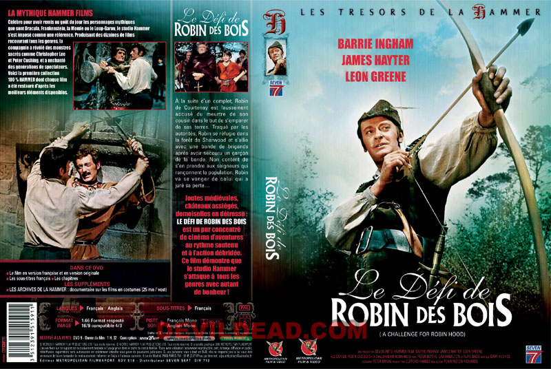 A CHALLENGE OF ROBIN HOOD DVD Zone 2 (France)