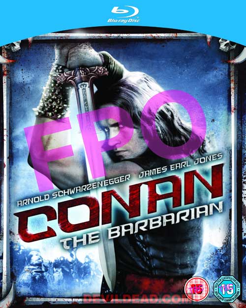 CONAN THE BARBARIAN Blu-ray Zone B (Angleterre) 