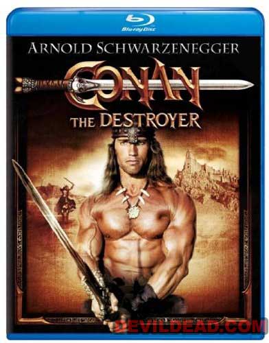 CONAN THE DESTROYER Blu-ray Zone A (USA) 