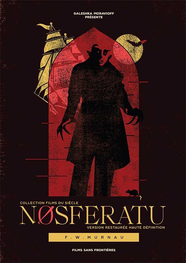 NOSFERATU, EINE SYMPHONIE DES GRAUENS DVD Zone 2 (France) 