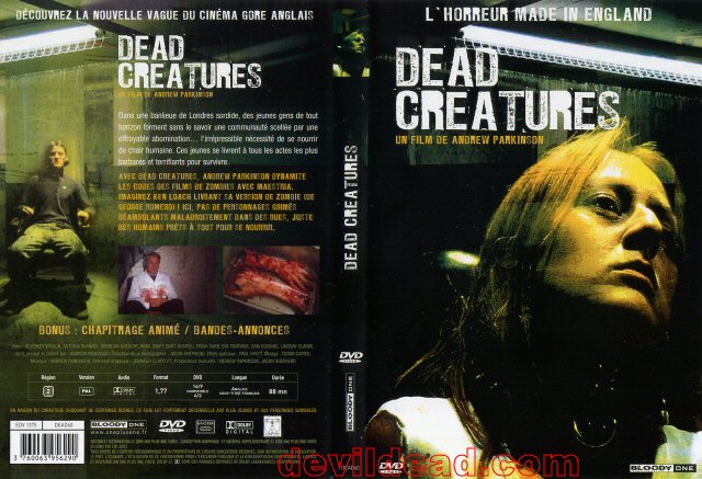DEAD CREATURES DVD Zone 2 (France)