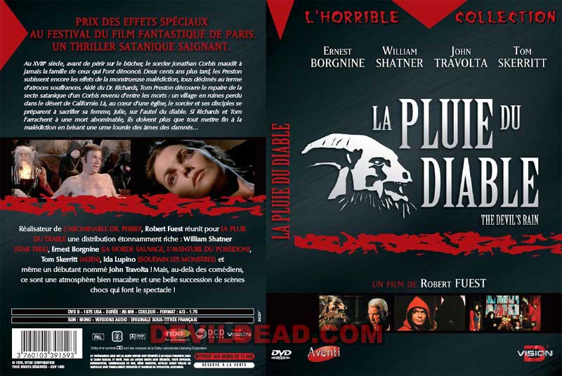 THE DEVIL'S RAIN DVD Zone 2 (France) 