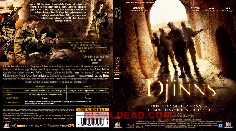 DJINNS Blu-ray Zone B (France) 