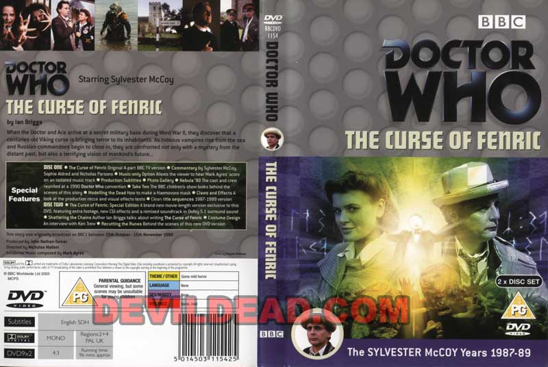 DOCTOR WHO : THE CURSE OF FENRIC (Serie) (Serie) DVD Zone 2 (Angleterre)