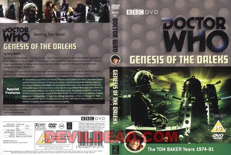 DOCTOR WHO : GENESIS OF THE DALEKS (Serie) (Serie) DVD Zone 2 (Angleterre)