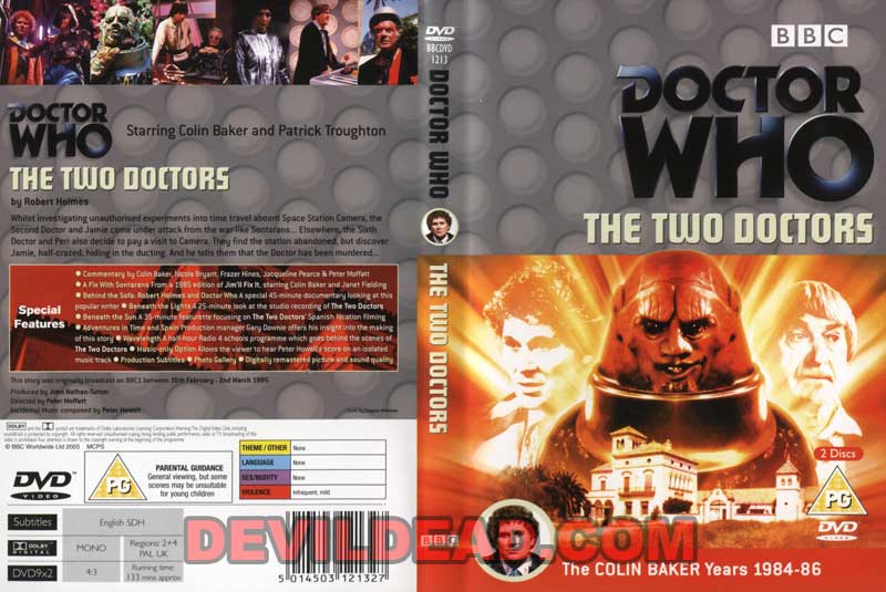 DOCTOR WHO : THE TWO DOCTORS (Serie) (Serie) DVD Zone 2 (Angleterre) 