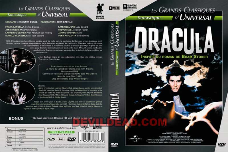 DRACULA DVD Zone 2 (France) 