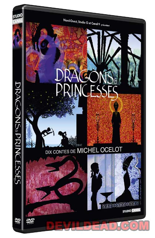 DRAGONS & PRINCESSES DVD Zone 2 (France) 