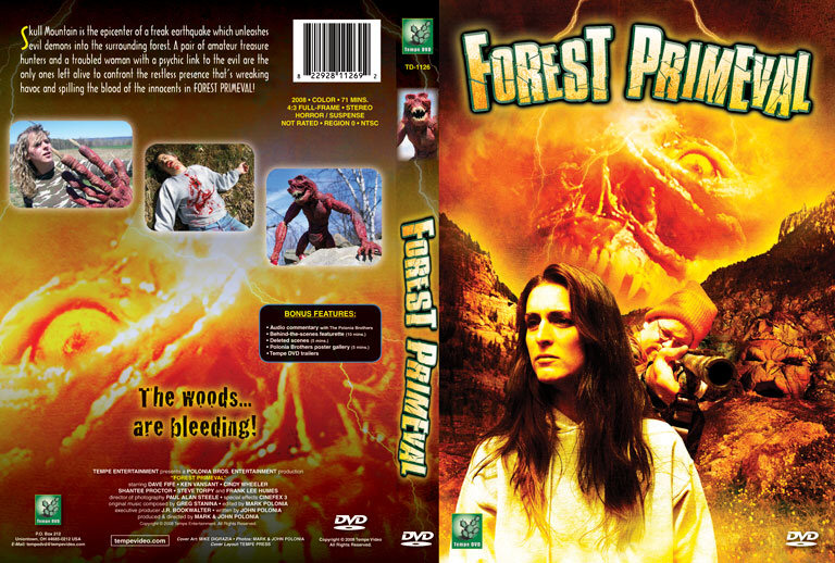 FOREST PRIMEVAL DVD Zone 1 (USA) 