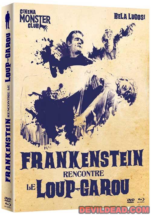 FRANKENSTEIN MEETS THE WOLF MAN DVD Zone 2 (France) 