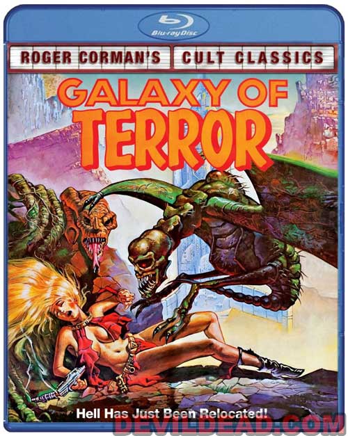 GALAXY OF TERROR Blu-ray Zone A (USA)