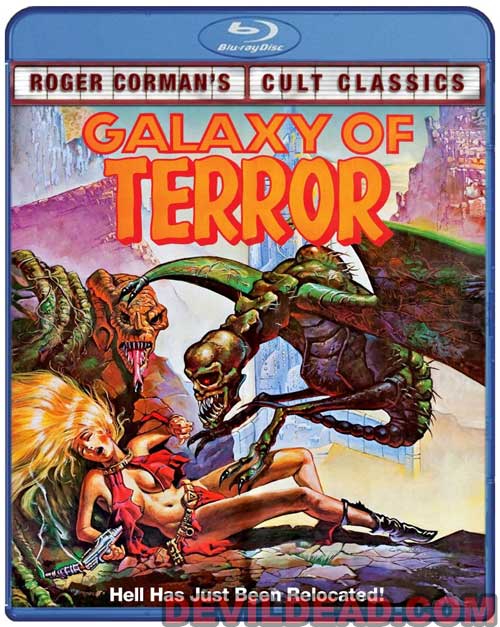 GALAXY OF TERROR Blu-ray Zone A (USA) 