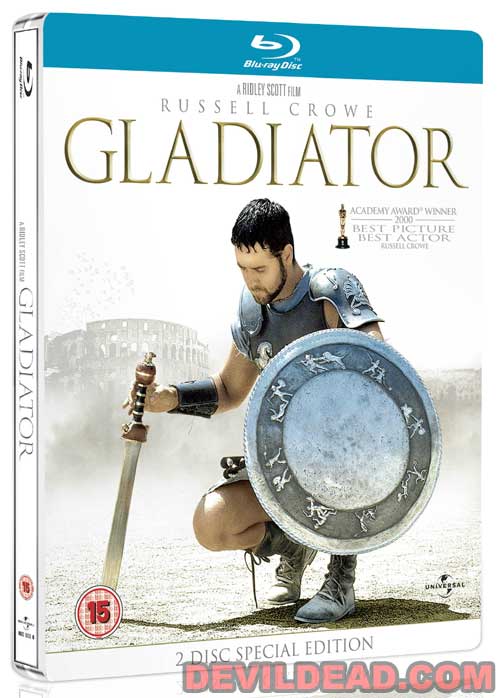 GLADIATOR Blu-ray Zone B (France) 