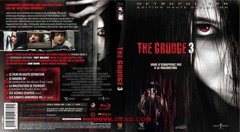 THE GRUDGE 3 Blu-ray Zone B (France) 