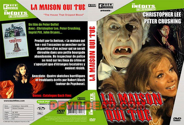 THE HOUSE THAT DRIPPED BLOOD DVD Zone 2 (France) 