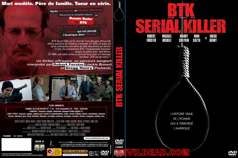 THE HUNT FOR THE BTK KILLER DVD Zone 1 (USA) 