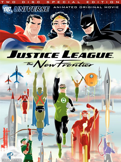 JUSTICE LEAGUE : THE NEW FRONTIER DVD Zone 1 (USA) 