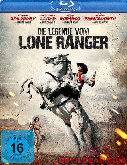 THE LEGEND OF THE LONE RANGER Blu-ray Zone B (Allemagne) 