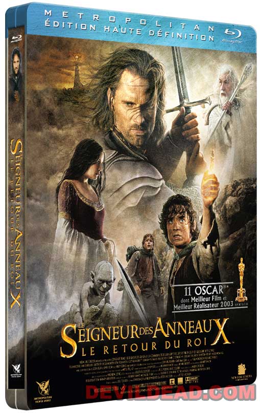 THE LORD OF THE RINGS : THE RETURN OF THE KING Blu-ray Zone B (France) 