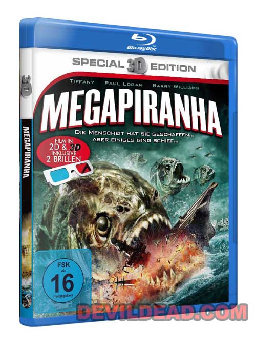 MEGAPIRANHA Blu-ray Zone B (Allemagne) 