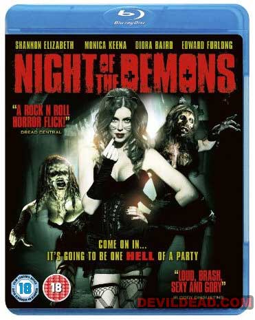 NIGHT OF THE DEMONS Blu-ray Zone B (Angleterre) 