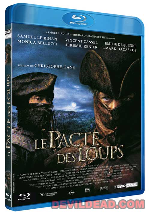 LE PACTE DES LOUPS Blu-ray Zone B (France) 