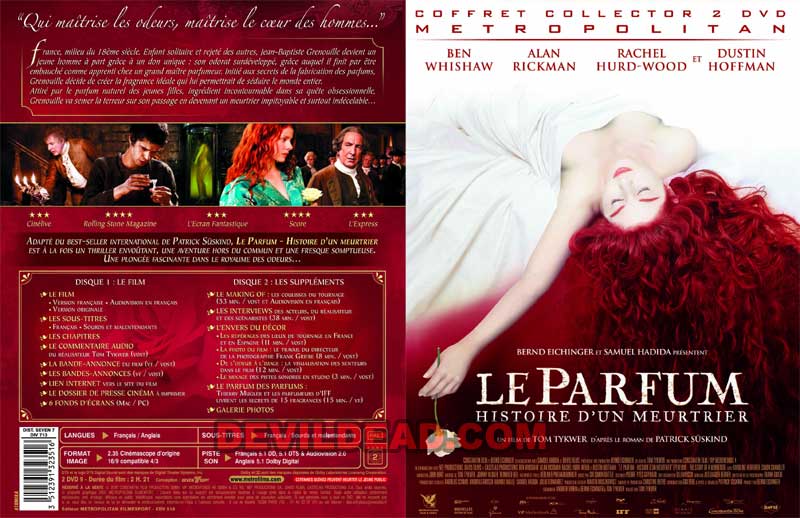 PERFUME, THE STORY OF A MURDERER DVD Zone 2 (France) 
