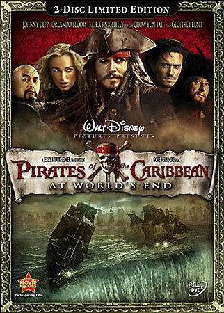 PIRATES OF THE CARIBBEAN : AT WORLD'S END DVD Zone 1 (USA) 