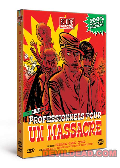 PROFESSIONISTI PER UN MASSACRO DVD Zone 2 (France) 