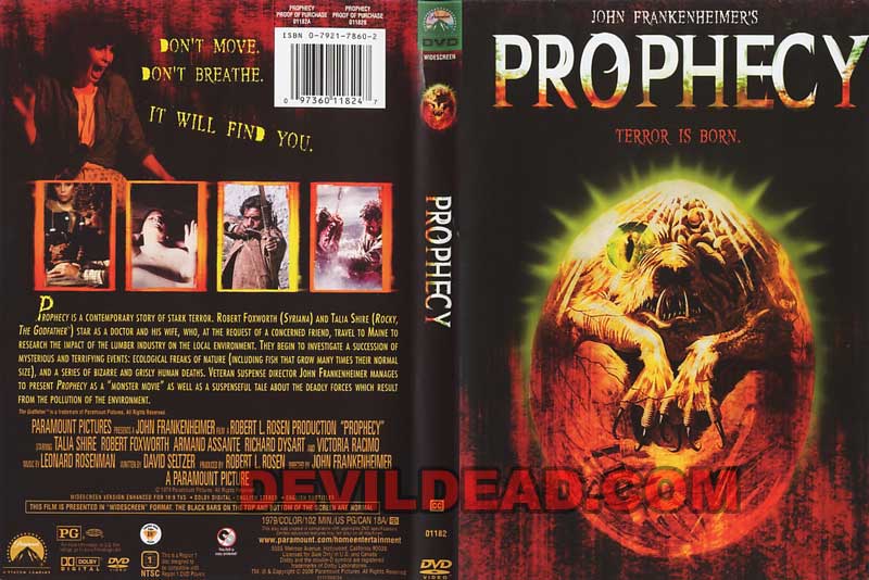 PROPHECY DVD Zone 1 (USA) 