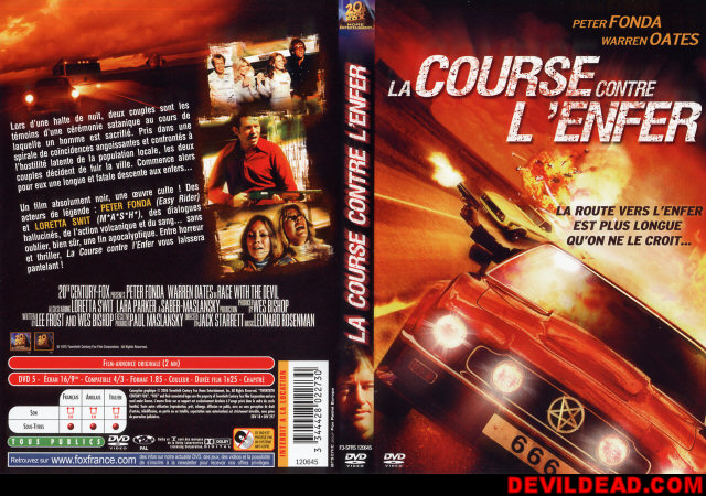 RACE WITH THE DEVIL DVD Zone 2 (France) 