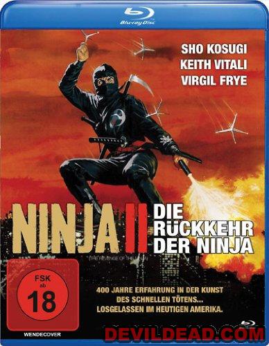 REVENGE OF THE NINJA Blu-ray Zone B (Allemagne) 