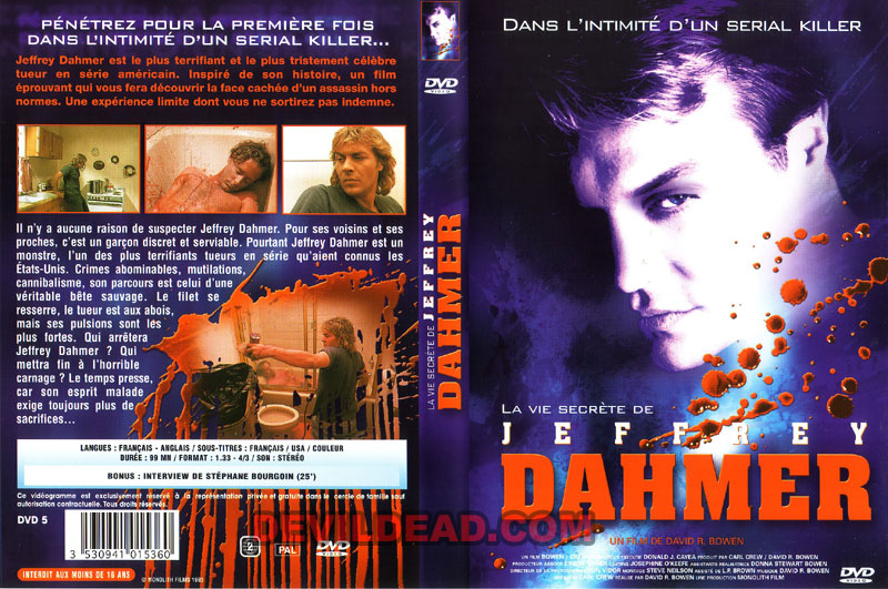 THE SECRET LIFE : JEFFREY DAHMER DVD Zone 2 (France) 