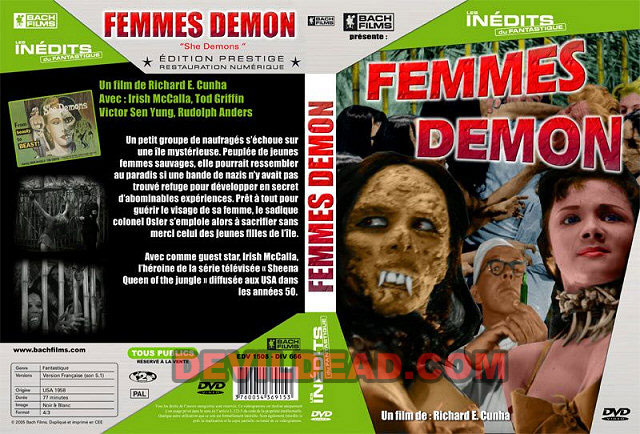 SHE DEMONS DVD Zone 2 (France) 