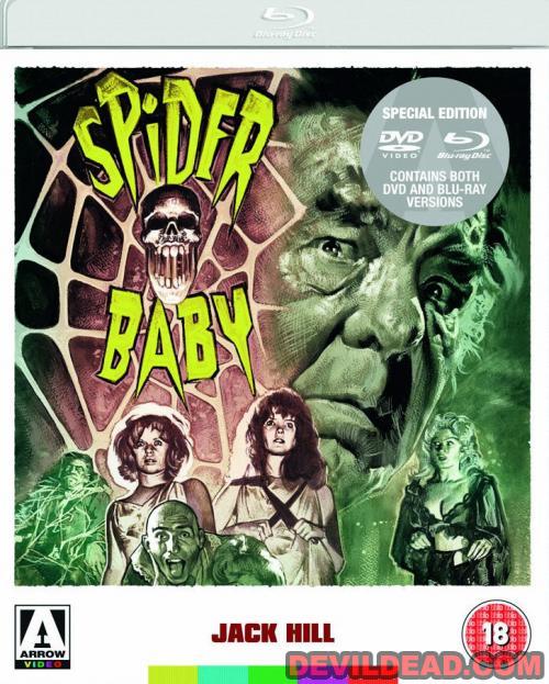 SPIDER BABY OR THE MADDEST STORY EVER TOLD Blu-ray Zone B (Angleterre) 