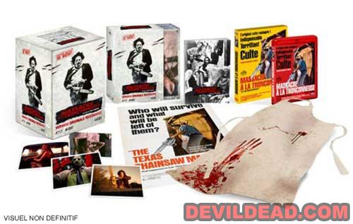 TEXAS CHAINSAW MASSACRE Blu-ray Zone B (France)