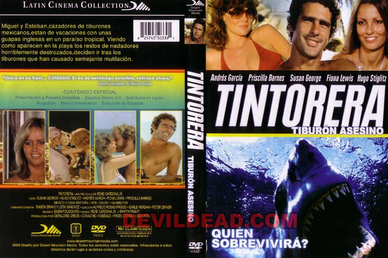 TINTORERA DVD Zone 1 (USA) 