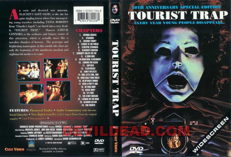TOURIST TRAP DVD Zone 0 (USA) 