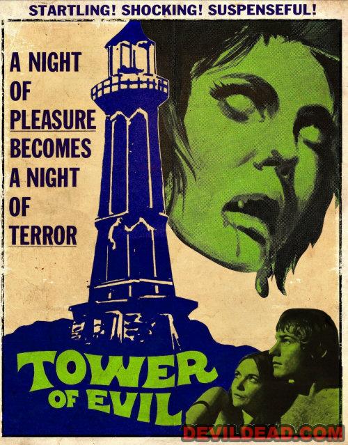 TOWER OF EVIL DVD Zone 1 (USA) 