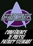 CONFERENCE DE PRESSE PATRICK STEWART