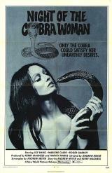 NIGHT OF THE COBRA WOMAN - Poster