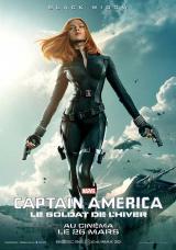 CAPTAIN AMERICA : LE SOLDAT DE L'HIVER - Poster Black Widow