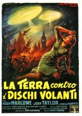 LA TERRA CONTRO I DISCHI VOLANTI - Poster