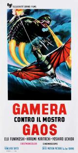 Gamera contro il monstro Gaos - Poster